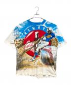 Coca Colaコカコーラ）の古着「［古着］オールオーバープリントTシャツ」｜ホワイト