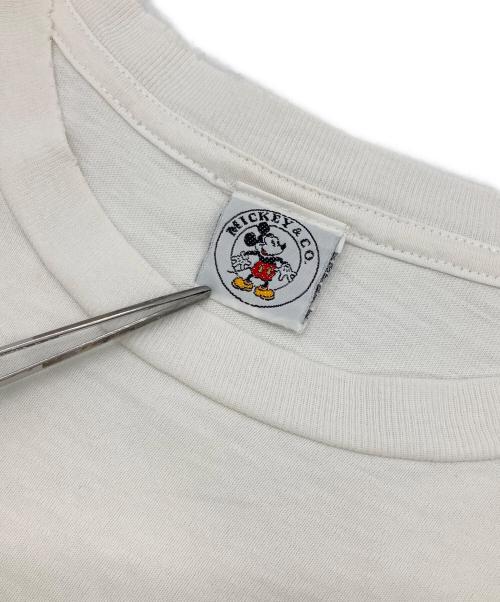 DISNEY（ディズニー）DISNEY (ディズニー) ［古着］両面プリントTシャツ ホワイト サイズ:下記参照　の古着・服飾アイテム