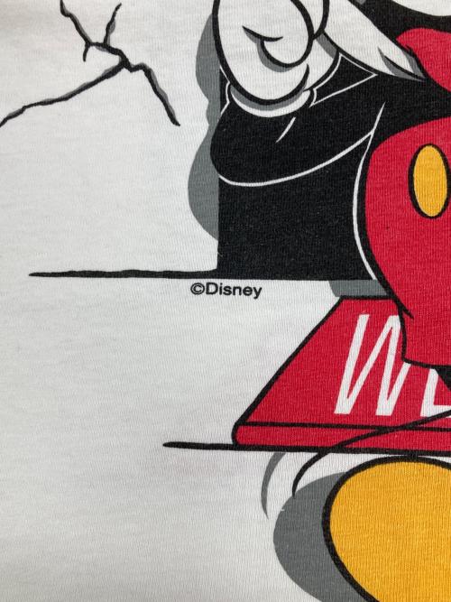DISNEY（ディズニー）DISNEY (ディズニー) ［古着］両面プリントTシャツ ホワイト サイズ:下記参照　の古着・服飾アイテム