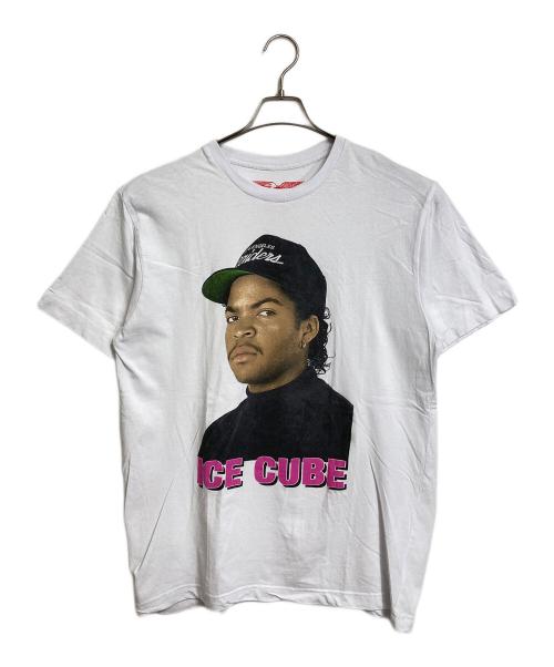 CONTROL（コントロール）CONTROL (コントロール) 【古着】ICE CUBE Tシャツ　半袖カットソー　Tシャツ　Tee ホワイト サイズ:Lの古着・服飾アイテム