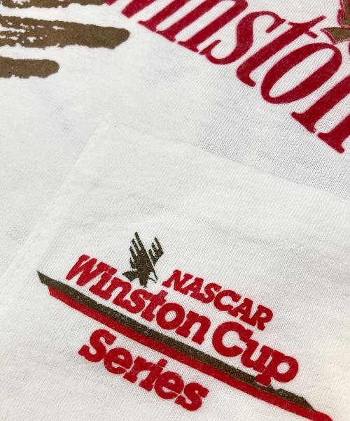 winston（ウィンストン）winston (ウィンストン) ［古着］レーシングTシャツ ホワイト サイズ:XLの古着・服飾アイテム