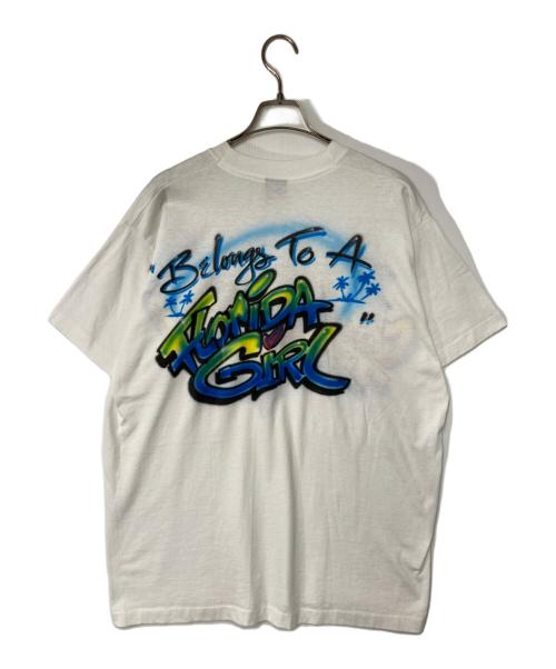 SCREEN STARS BEST（スクリーンズスターズベスト）SCREEN STARS BEST (スクリーンズスターズベスト) プリントTシャツ USA製 80s ホワイト サイズ:XLの古着・服飾アイテム
