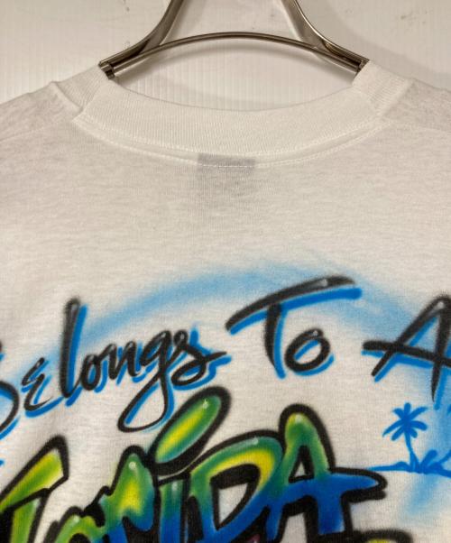 SCREEN STARS BEST（スクリーンズスターズベスト）SCREEN STARS BEST (スクリーンズスターズベスト) プリントTシャツ USA製 80s ホワイト サイズ:XLの古着・服飾アイテム