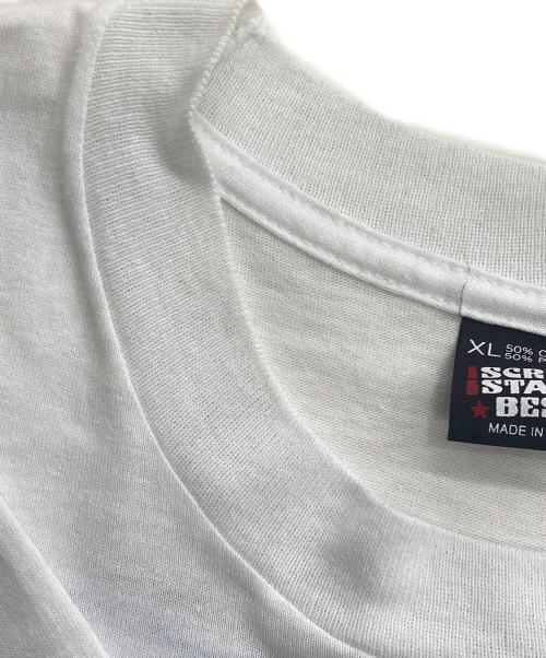 SCREEN STARS BEST（スクリーンズスターズベスト）SCREEN STARS BEST (スクリーンズスターズベスト) プリントTシャツ USA製 80s ホワイト サイズ:XLの古着・服飾アイテム