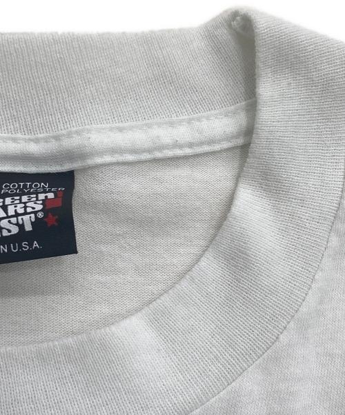 SCREEN STARS BEST（スクリーンズスターズベスト）SCREEN STARS BEST (スクリーンズスターズベスト) プリントTシャツ USA製 80s ホワイト サイズ:XLの古着・服飾アイテム