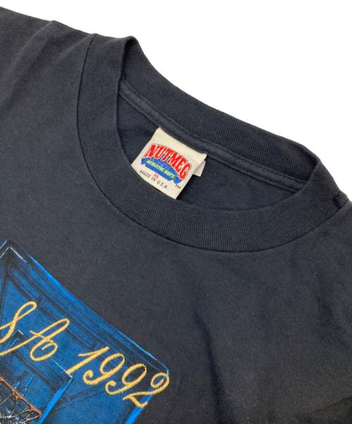 NUTMEG（ナツメグ）NUTMEG (ナツメグ) ［古着］NBAプリントTシャツ ネイビー サイズ:XLの古着・服飾アイテム