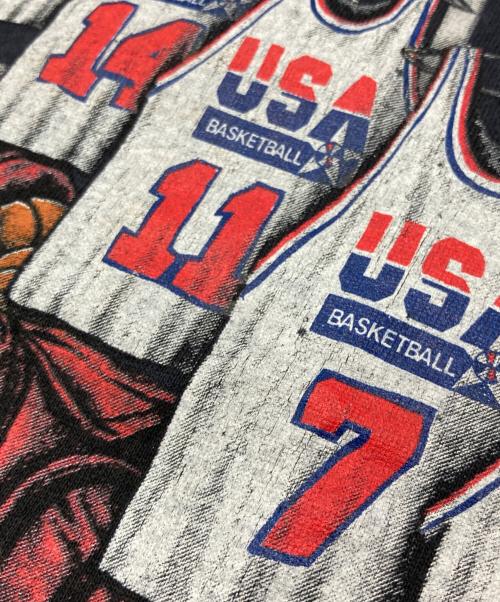 NUTMEG（ナツメグ）NUTMEG (ナツメグ) ［古着］NBAプリントTシャツ ネイビー サイズ:XLの古着・服飾アイテム