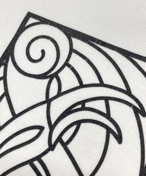 Leonard Kamhout（レナードカムフォート）Leonard Kamhout (レナードカムフォート) プリントTシャツ ホワイト サイズ:Lの古着・服飾アイテム