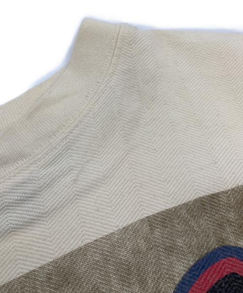 NLB（ニグロリーグベースボール）NLB (ニグロリーグベースボール) Negro Leagues Baseball　Tシャツ BROOKLYN USA製　ニグロリーグ アイボリー×ベージュ サイズ:XLの古着・服飾アイテム