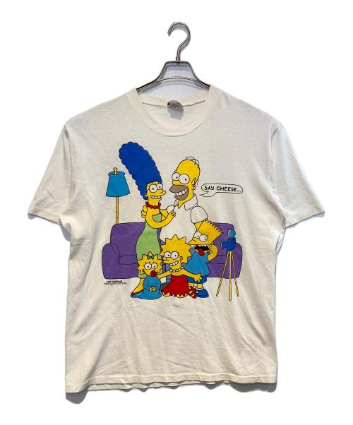THE SHIMPSONS（ザ・シンプソンズ）THE SHIMPSONS (ザ・シンプソンズ) ［古着］両面プリントTシャツ ホワイト サイズ:下記参照　の古着・服飾アイテム