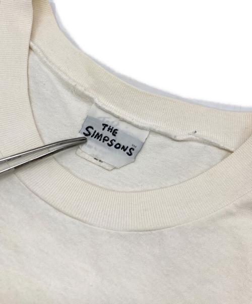 THE SHIMPSONS（ザ・シンプソンズ）THE SHIMPSONS (ザ・シンプソンズ) ［古着］両面プリントTシャツ ホワイト サイズ:下記参照　の古着・服飾アイテム