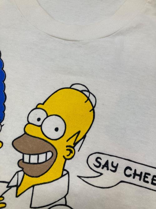 THE SHIMPSONS（ザ・シンプソンズ）THE SHIMPSONS (ザ・シンプソンズ) ［古着］両面プリントTシャツ ホワイト サイズ:下記参照　の古着・服飾アイテム