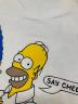 中古・古着 THE SHIMPSONS (ザ・シンプソンズ) ［古着］両面プリントTシャツ ホワイト サイズ:下記参照　：6000円