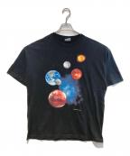 cotton expressionsコットンエクスプレッションズ）の古着「［古着］宇宙Tシャツ」｜ブラック