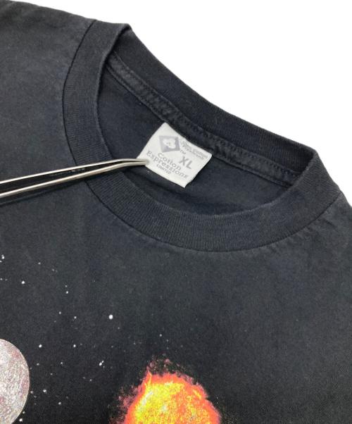 cotton expressions（コットンエクスプレッションズ）cotton expressions (コットンエクスプレッションズ) ［古着］宇宙Tシャツ ブラック サイズ:XLの古着・服飾アイテム