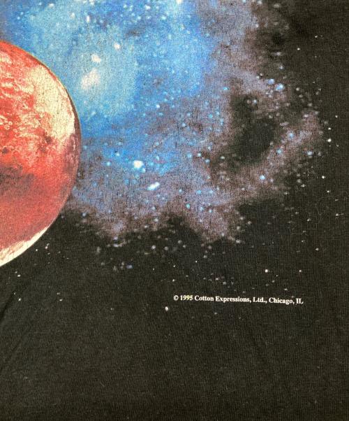 cotton expressions（コットンエクスプレッションズ）cotton expressions (コットンエクスプレッションズ) ［古着］宇宙Tシャツ ブラック サイズ:XLの古着・服飾アイテム