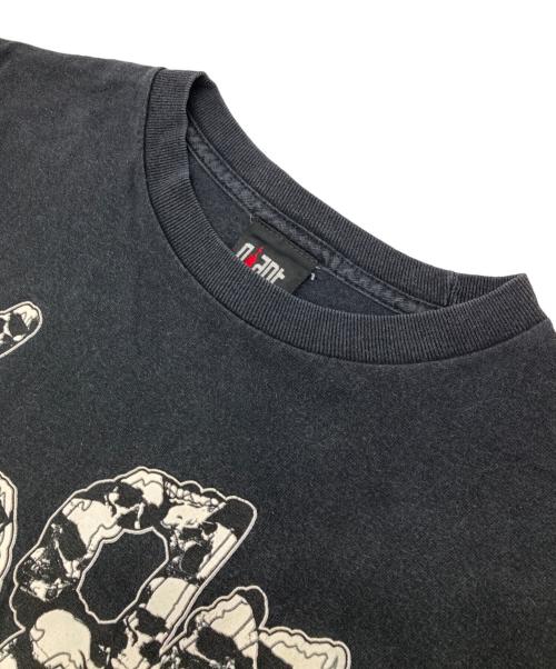giant（ジャイアント）giant (ジャイアント) ［古着］Korn スカルプリントTシャツ ブラック サイズ:XLの古着・服飾アイテム