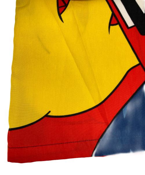 The Simpsons（ザ シンプソンズ）The Simpsons (ザ シンプソンズ) ［古着］オープンカラーシャツ ブルー×イエロー サイズ:Lの古着・服飾アイテム