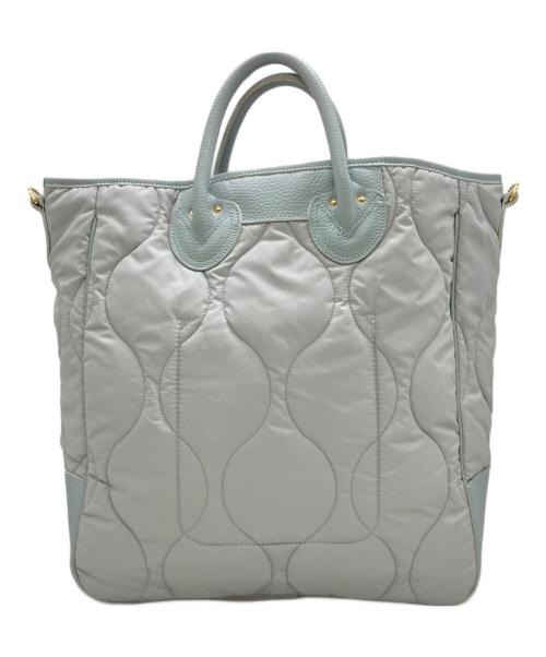 YOUNG & OLSEN The DRYGOODS STORE（ヤングアンドオルセン ザ ドライグッズストア）YOUNG & OLSEN The DRYGOODS STORE (ヤングアンドオルセン ザ ドライグッズストア) キルトトートバッグ ブルーの古着・服飾アイテム