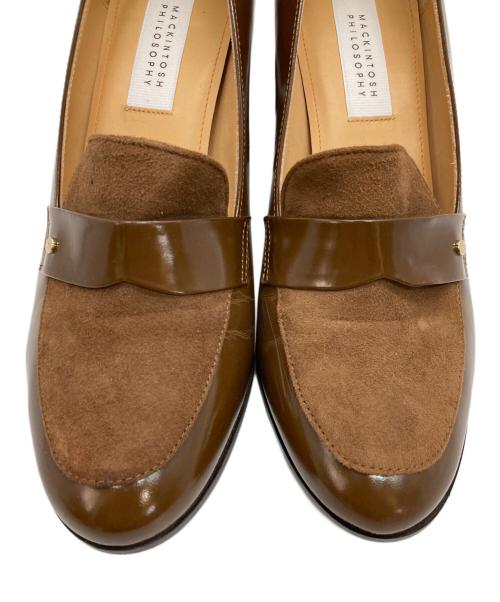 MACKINTOSH PHILOSOPHY（マッキントッシュ フィロソフィー）MACKINTOSH PHILOSOPHY (マッキントッシュ フィロソフィー) ローファー ブラウン サイズ:23.5cmの古着・服飾アイテム