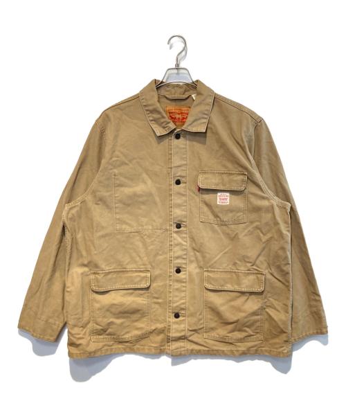 LEVI'S（リーバイス）LEVI'S (リーバイス) カバーオール ベージュ サイズ:XLの古着・服飾アイテム