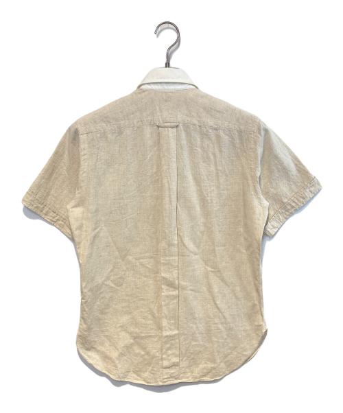 COMME des GARCONS JUNYA WATANABE MAN（コム デ ギャルソン ジュンヤ ワタナベ マン）COMME des GARCONS JUNYA WATANABE MAN (コム デ ギャルソン ジュンヤ ワタナベ マン) リネン混クレリックシャツ ベージュ サイズ:SSの古着・服飾アイテム