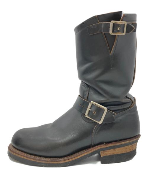 RED WING（レッドウィング）RED WING (レッドウィング) エンジニアブーツ ブラック サイズ:7 1/2（25.5cm相当）の古着・服飾アイテム