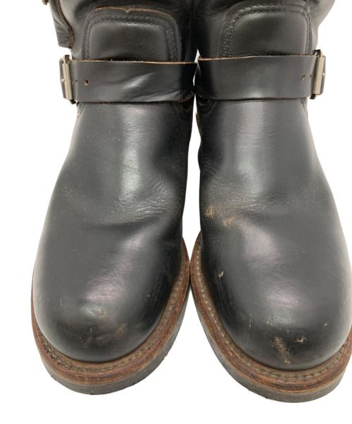 RED WING（レッドウィング）RED WING (レッドウィング) エンジニアブーツ ブラック サイズ:7 1/2（25.5cm相当）の古着・服飾アイテム