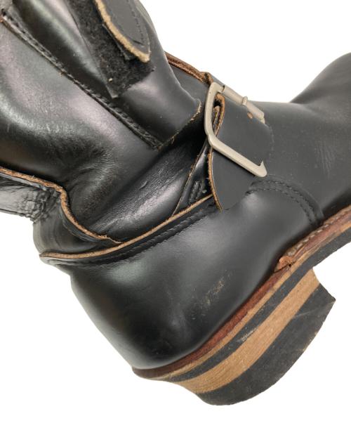 RED WING（レッドウィング）RED WING (レッドウィング) エンジニアブーツ ブラック サイズ:7 1/2（25.5cm相当）の古着・服飾アイテム