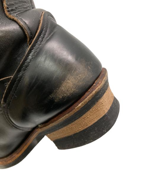 RED WING（レッドウィング）RED WING (レッドウィング) エンジニアブーツ ブラック サイズ:7 1/2（25.5cm相当）の古着・服飾アイテム