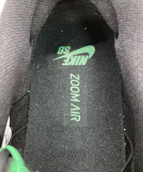 NIKE SB（ナイキエスビー）NIKE SB (ナイキエスビー) DUNK LOW PRO グリーン×ホワイト サイズ:US9.5の古着・服飾アイテム