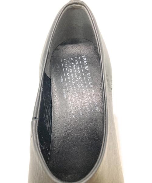 chausser（ショセ）chausser (ショセ) トラベルシューズ ブラック サイズ:39（24.5cm相当）の古着・服飾アイテム