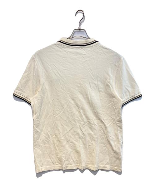 FRED PERRY（フレッドペリー）FRED PERRY (フレッドペリー) ポロシャツ ホワイト サイズ:XLの古着・服飾アイテム