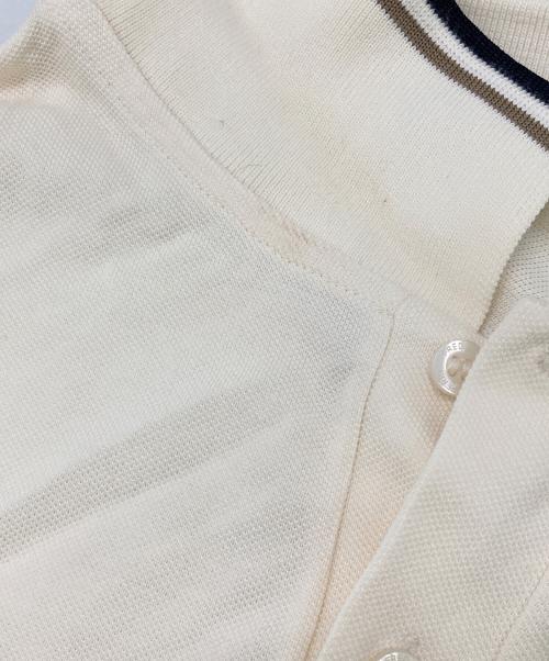 FRED PERRY（フレッドペリー）FRED PERRY (フレッドペリー) ポロシャツ ホワイト サイズ:XLの古着・服飾アイテム