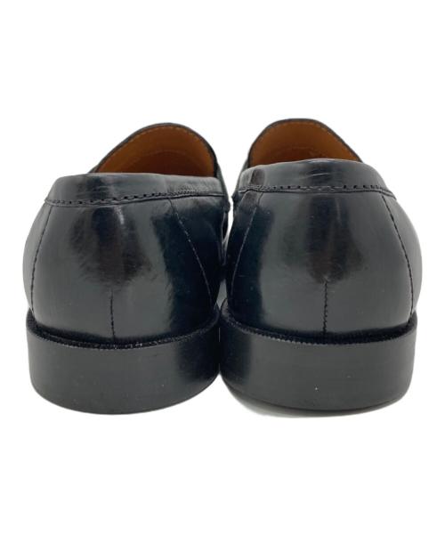 UNLINE（アンライン）UNLINE (アンライン) コインローファー ブラック サイズ:39（24.5cm相当）の古着・服飾アイテム