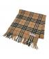 Burberry's（バーバリーズ）の古着「ノヴァチェックマフラー」｜ベージュ