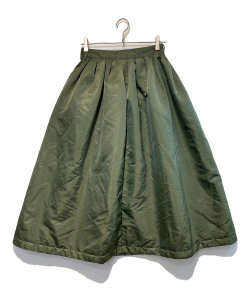 MADISON BLUE（マディソンブルー）MADISON BLUE (マディソンブルー) ギャザーパディングスカート カーキ サイズ:01の古着・服飾アイテム