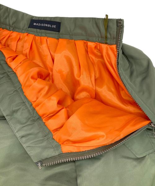 MADISON BLUE（マディソンブルー）MADISON BLUE (マディソンブルー) ギャザーパディングスカート カーキ サイズ:01の古着・服飾アイテム