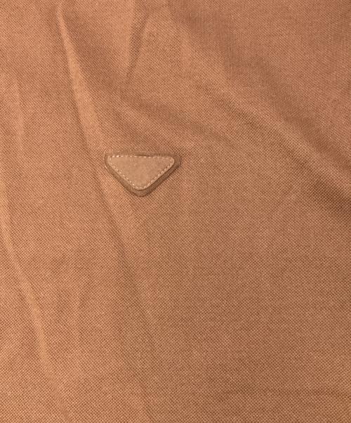 PRADA（プラダ）PRADA (プラダ) レイヤードポロシャツ ブラウン サイズ:XXLの古着・服飾アイテム