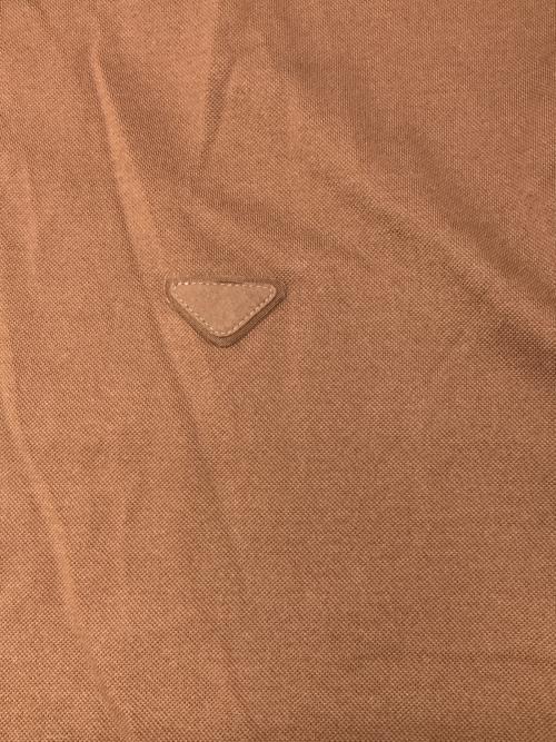 PRADA（プラダ）PRADA (プラダ) レイヤードポロシャツ ブラウン サイズ:XXLの古着・服飾アイテム