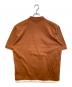 PRADA (プラダ) レイヤードポロシャツ ブラウン サイズ:XXL：25000円