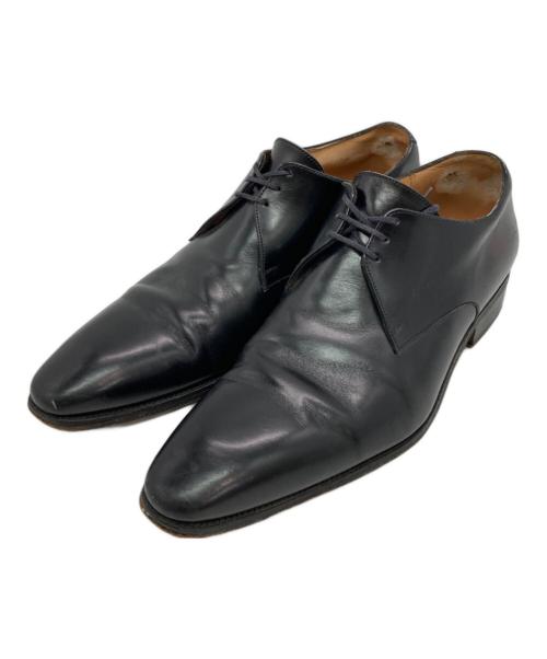 J.M.WESTON（ジェイエムウエストン）J.M.WESTON (ジェイエムウエストン) プレーントゥシューズ ブラック サイズ:7Ｄ（26.5cm相当）の古着・服飾アイテム