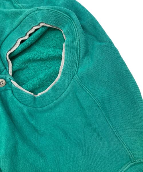 L.L.Bean（エルエルビーン）L.L.Bean (エルエルビーン) RUSSELL ATHLETIC (ラッセルアスレチック) ［古着］ヘンリーネックスウェット グリーン サイズ:Mの古着・服飾アイテム