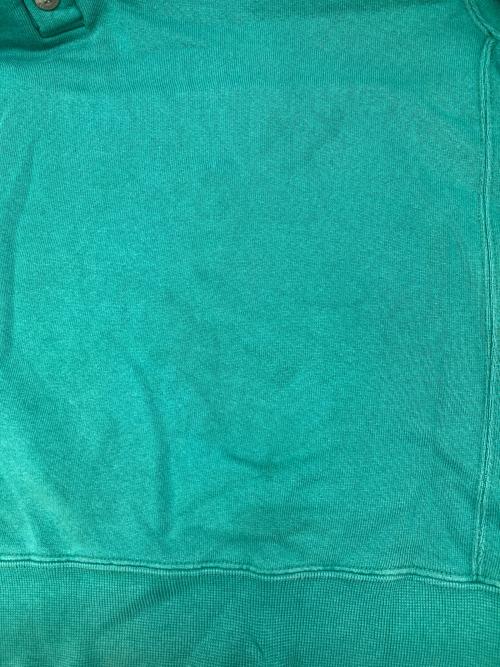 L.L.Bean（エルエルビーン）L.L.Bean (エルエルビーン) RUSSELL ATHLETIC (ラッセルアスレチック) ［古着］ヘンリーネックスウェット グリーン サイズ:Mの古着・服飾アイテム