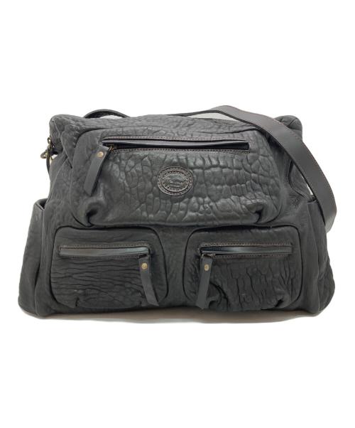 Rossi（ロッシ）Rossi (ロッシ) レザーショルダーバッグ ブラックの古着・服飾アイテム