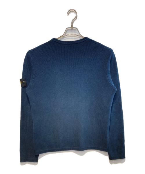 STONE ISLAND（ストーンアイランド）STONE ISLAND (ストーンアイランド) クルーネックニット ネイビー サイズ:Ｍの古着・服飾アイテム