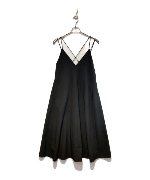 Spick and Span（スピック＆スパン）Spick and Span (スピックアンドスパン) ドライトロキャミワンピース ブラック サイズ:36の古着・服飾アイテム