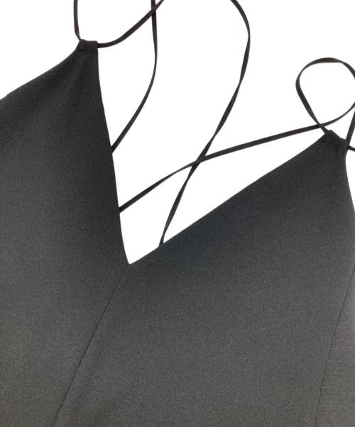 Spick and Span（スピック＆スパン）Spick and Span (スピックアンドスパン) ドライトロキャミワンピース ブラック サイズ:36の古着・服飾アイテム