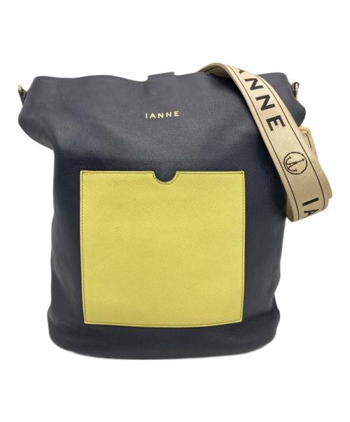 IANNE（イアンヌ）IANNE (イアンヌ) モニク ショルダーバッグ ブラックの古着・服飾アイテム