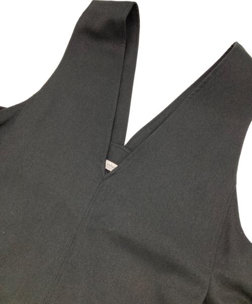 JOURNAL STANDARD relume（ジャーナルスタンダード レリューム）JOURNAL STANDARD relume (ジャーナルスタンダード レリューム) ウォッシャブルウーリッシュジャンパースカート ブラック サイズ:Freeの古着・服飾アイテム